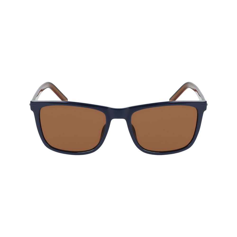 Blaue Sonnenbrille mit Spritzguss-Optik