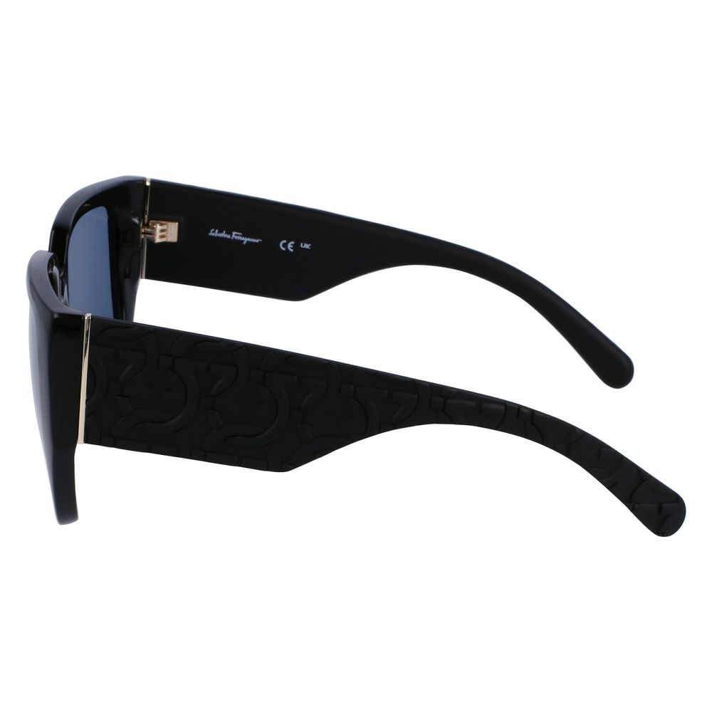 Schwarze Sonnenbrille mit Bio-Injektion