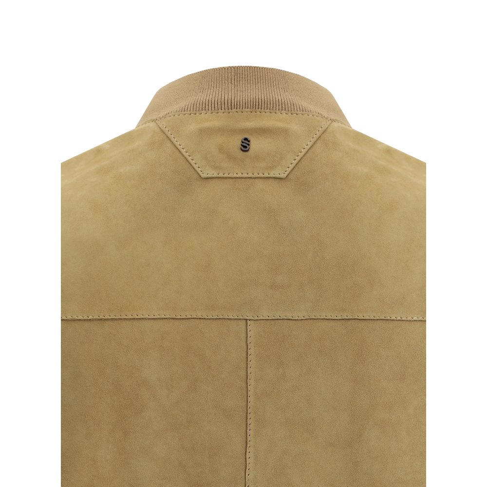 Wildlederjacke