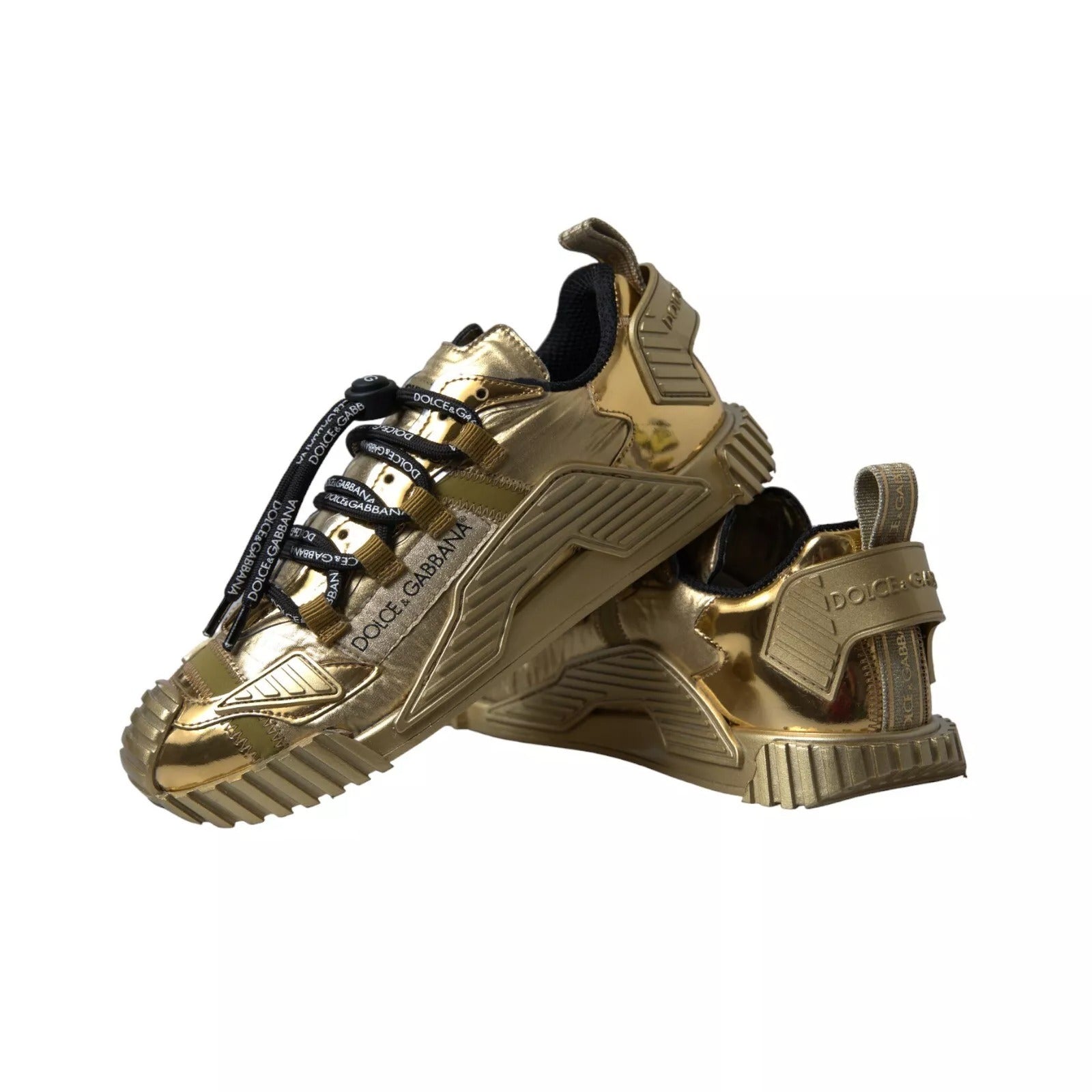 Metallic Gold NS1 Low Top Sneakers Schuhe Sneakers