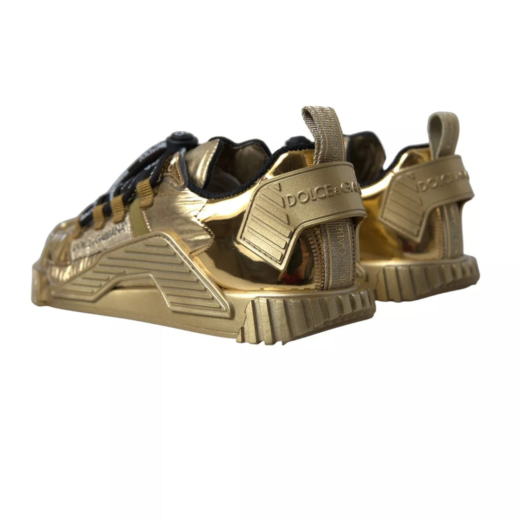 Metallic Gold NS1 Low Top Sneakers Schuhe Sneakers