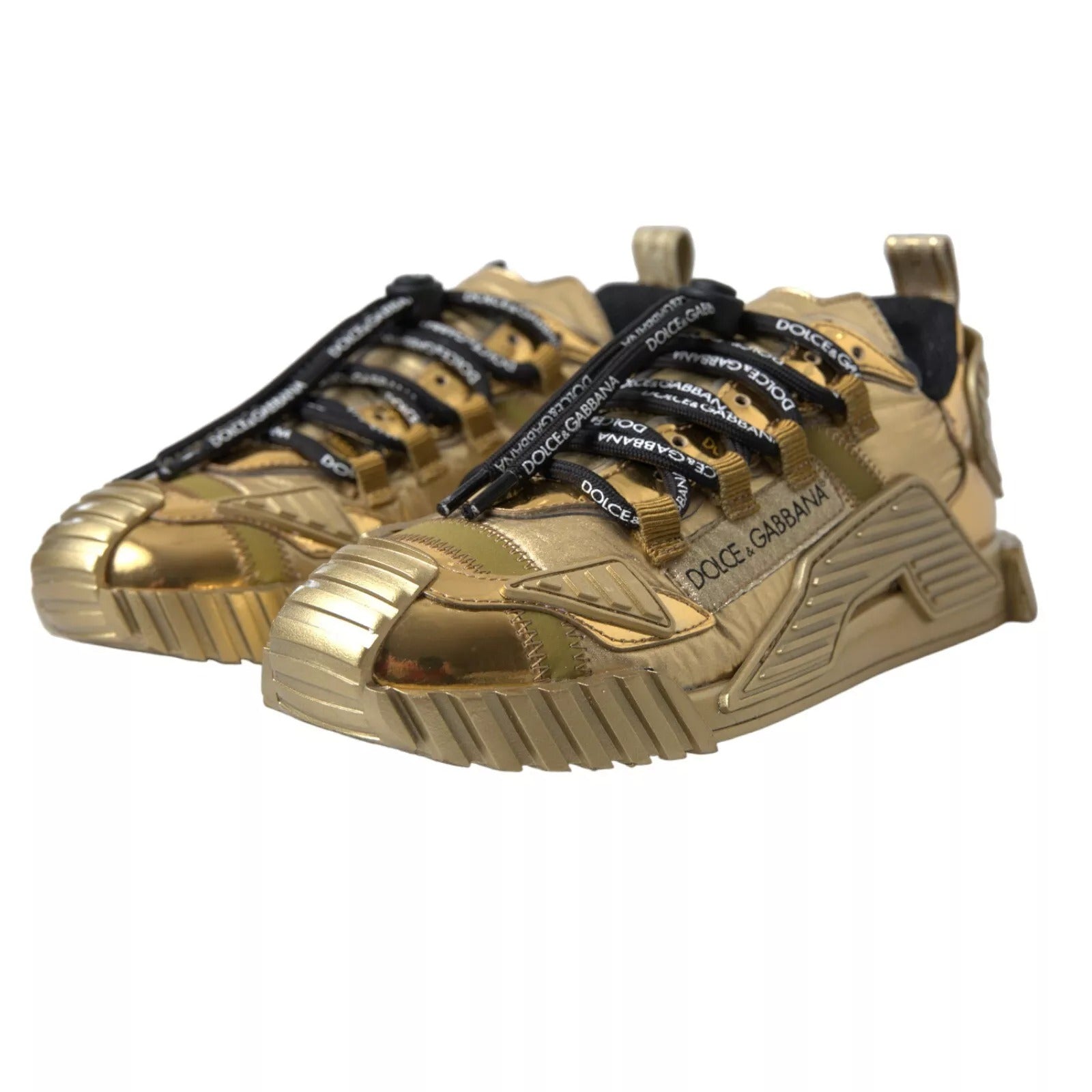 Metallic Gold NS1 Low Top Sneakers Schuhe Sneakers