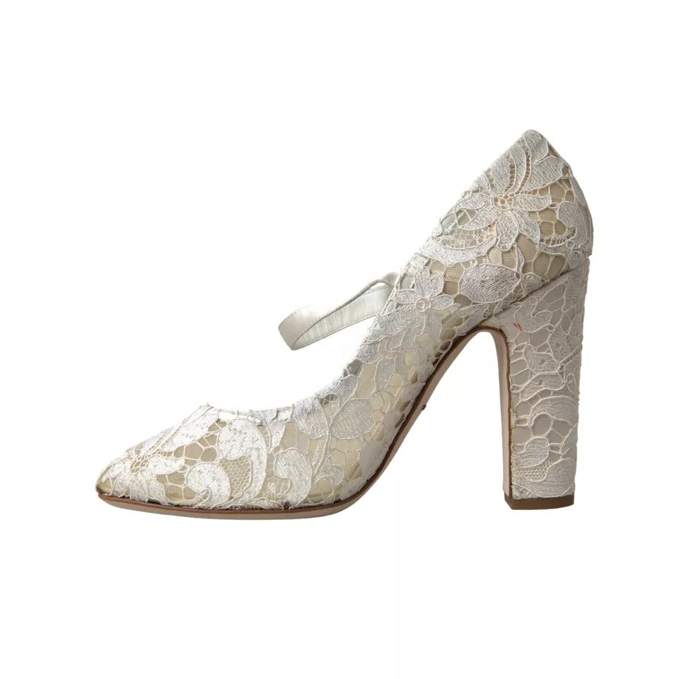 Weiße Spitze Kristalle Heels Sandalen Schuhe