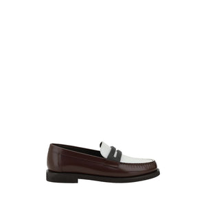 Zweifarbige Loafer