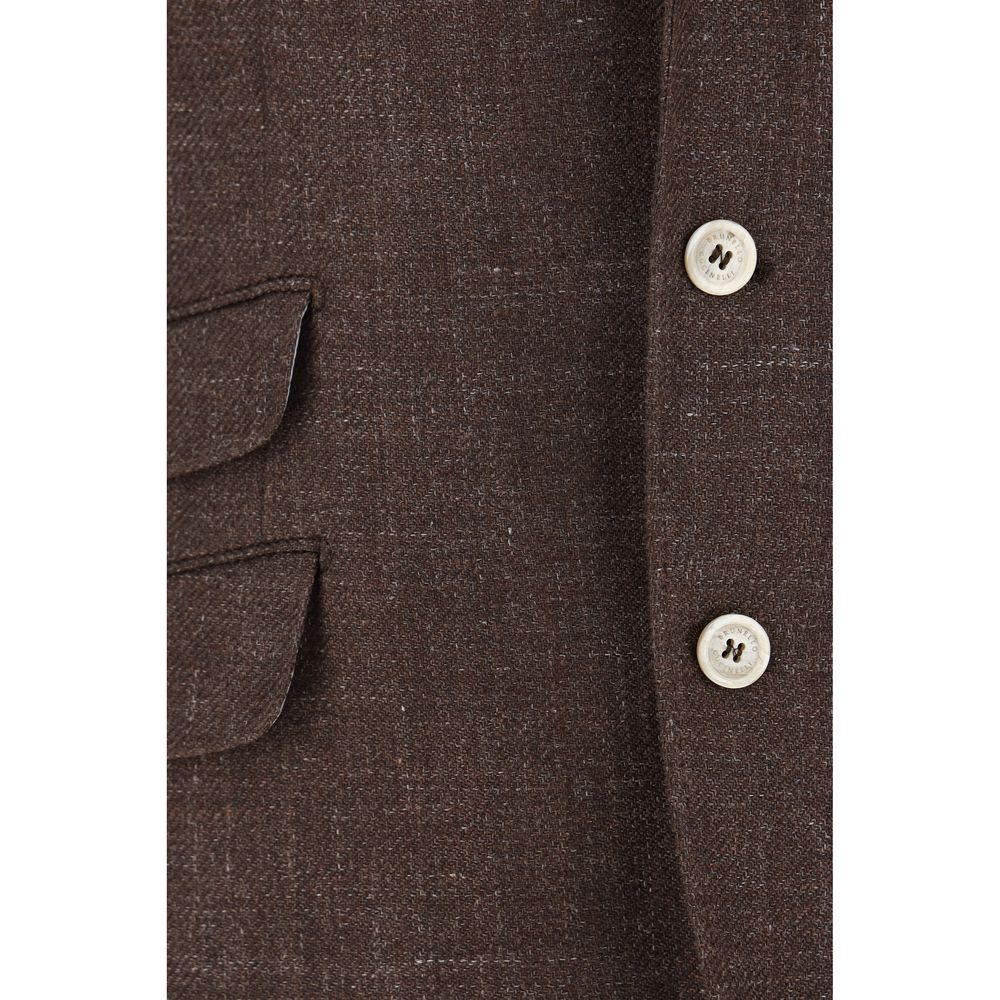 Blazerjacke aus Leinen