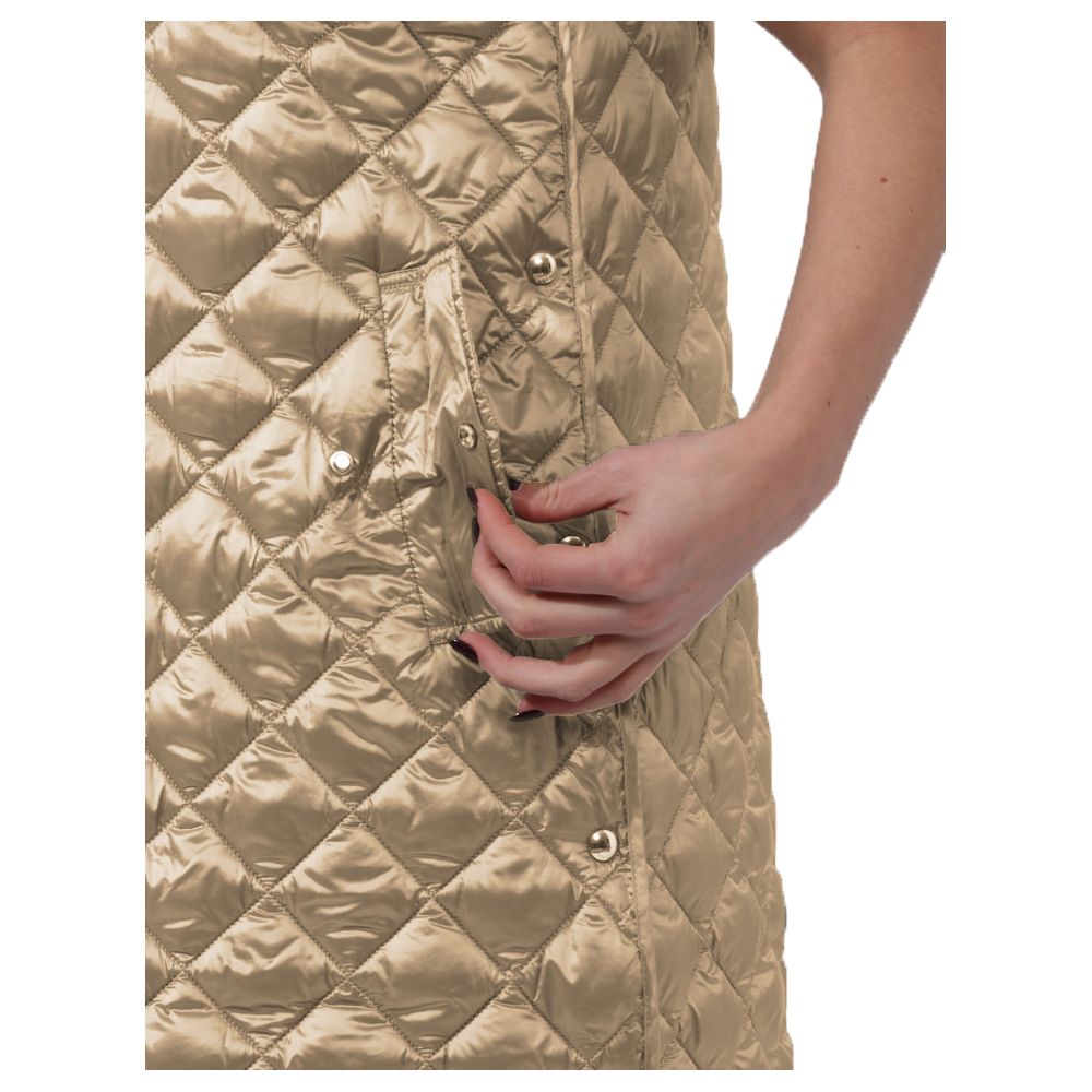 Beige Nylonweste
