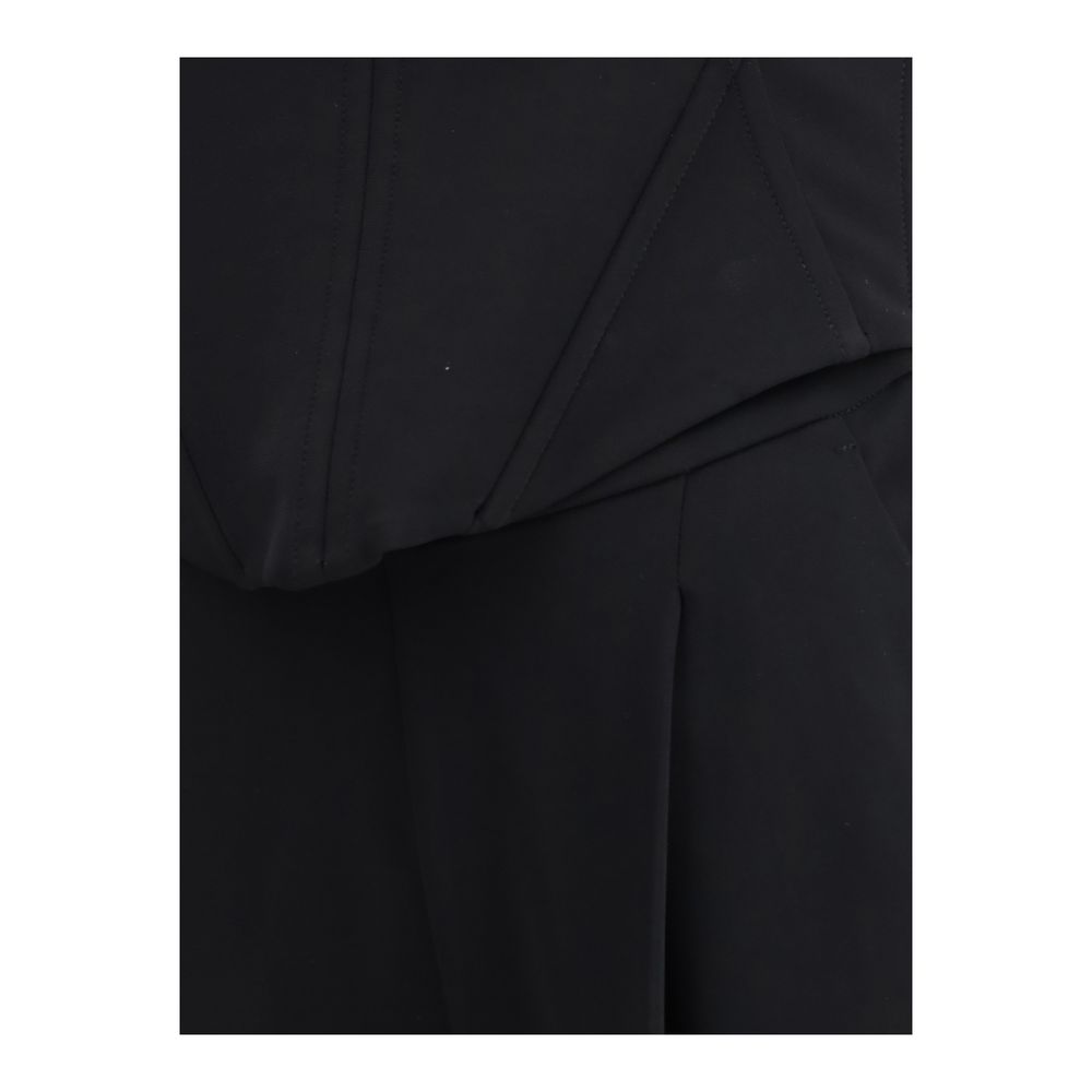 Schulterfreier Jumpsuit
