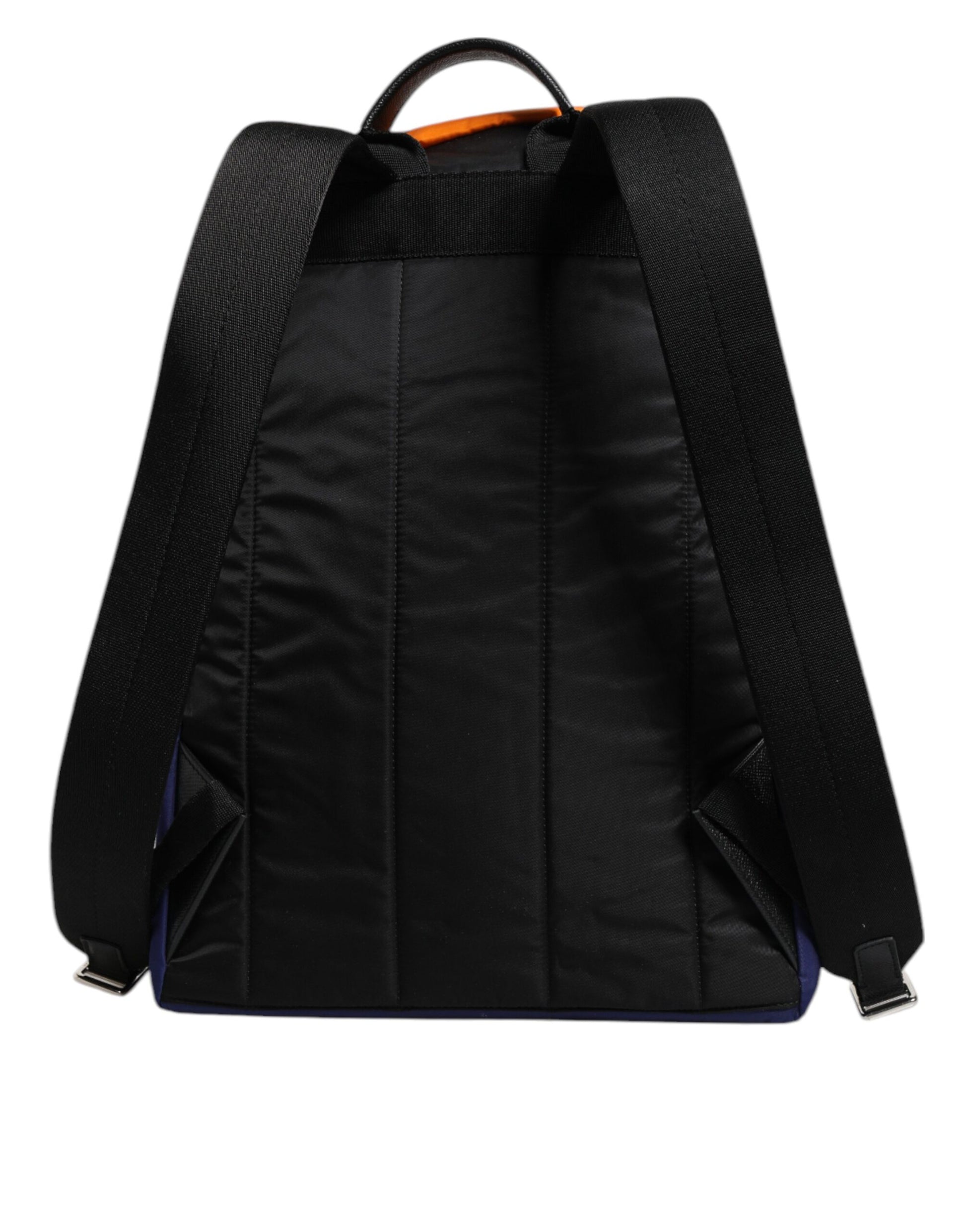 Mehrfarbiger Schulrucksack aus Nylon mit Majolika-Print