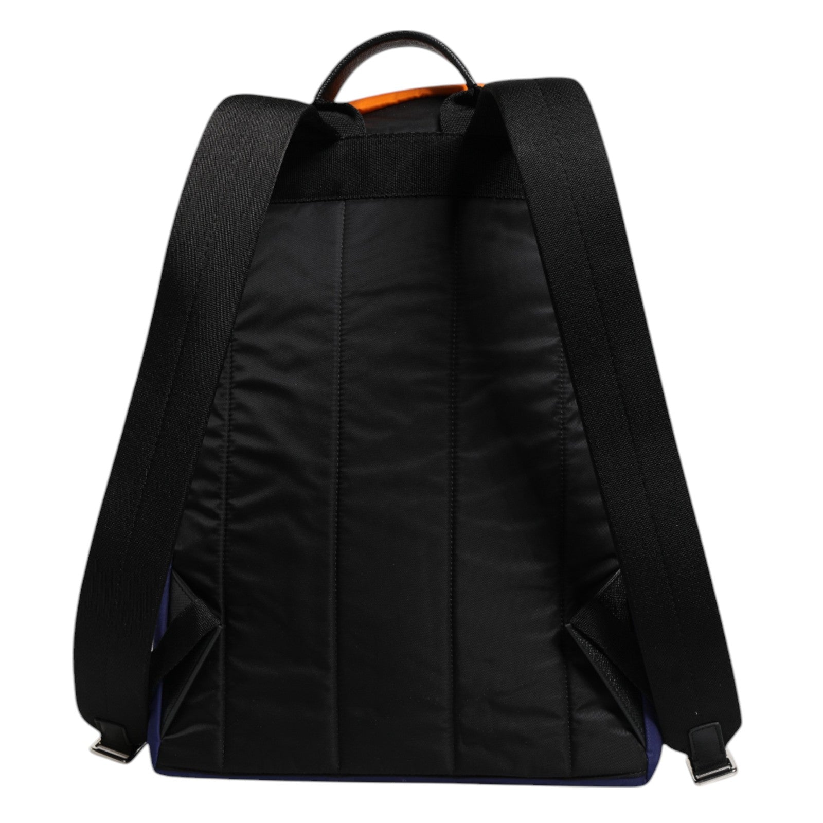 Mehrfarbiger Schulrucksack aus Nylon mit Majolika-Print