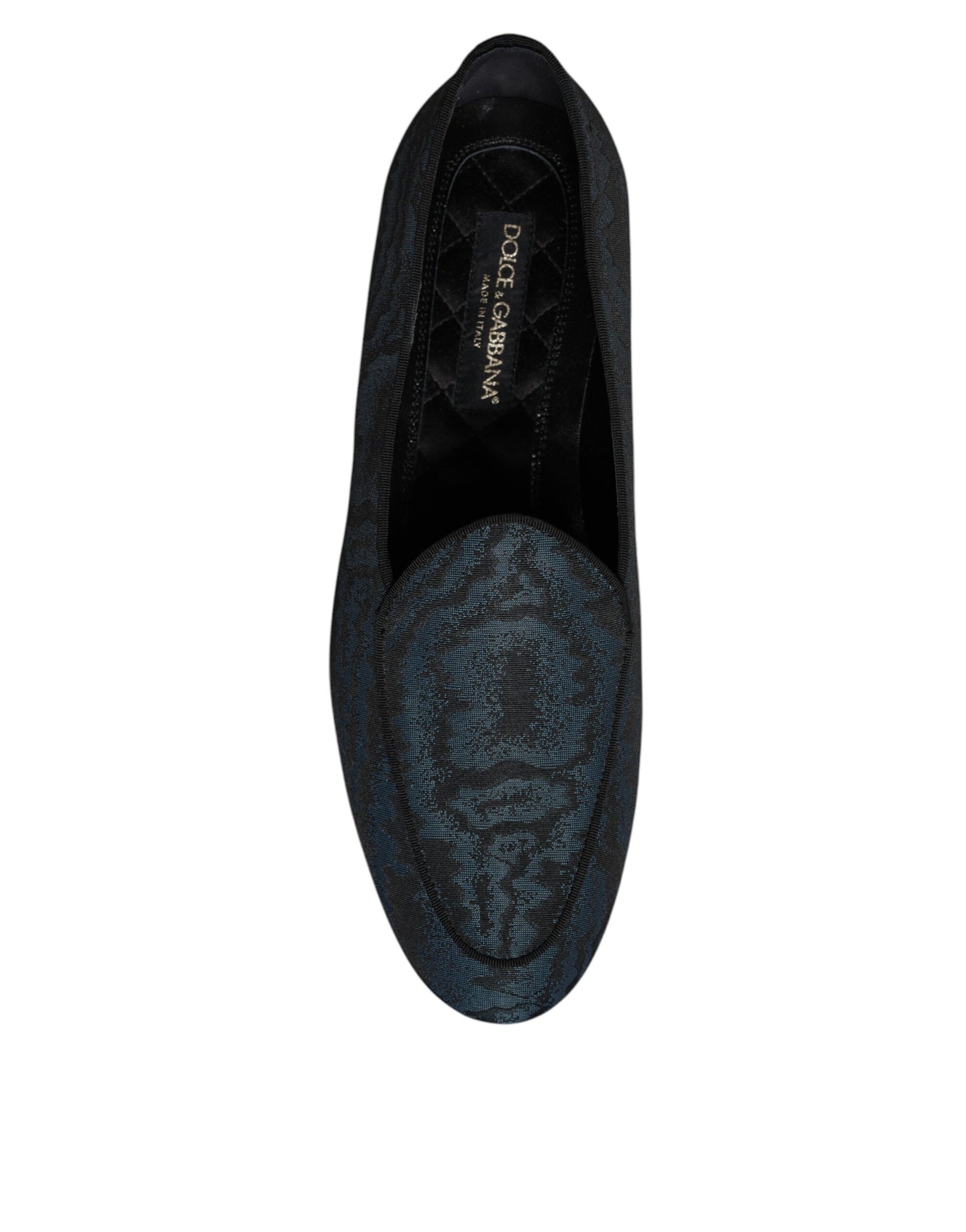 Blau Schwarz Flats Herren Loafers Abendschuhe