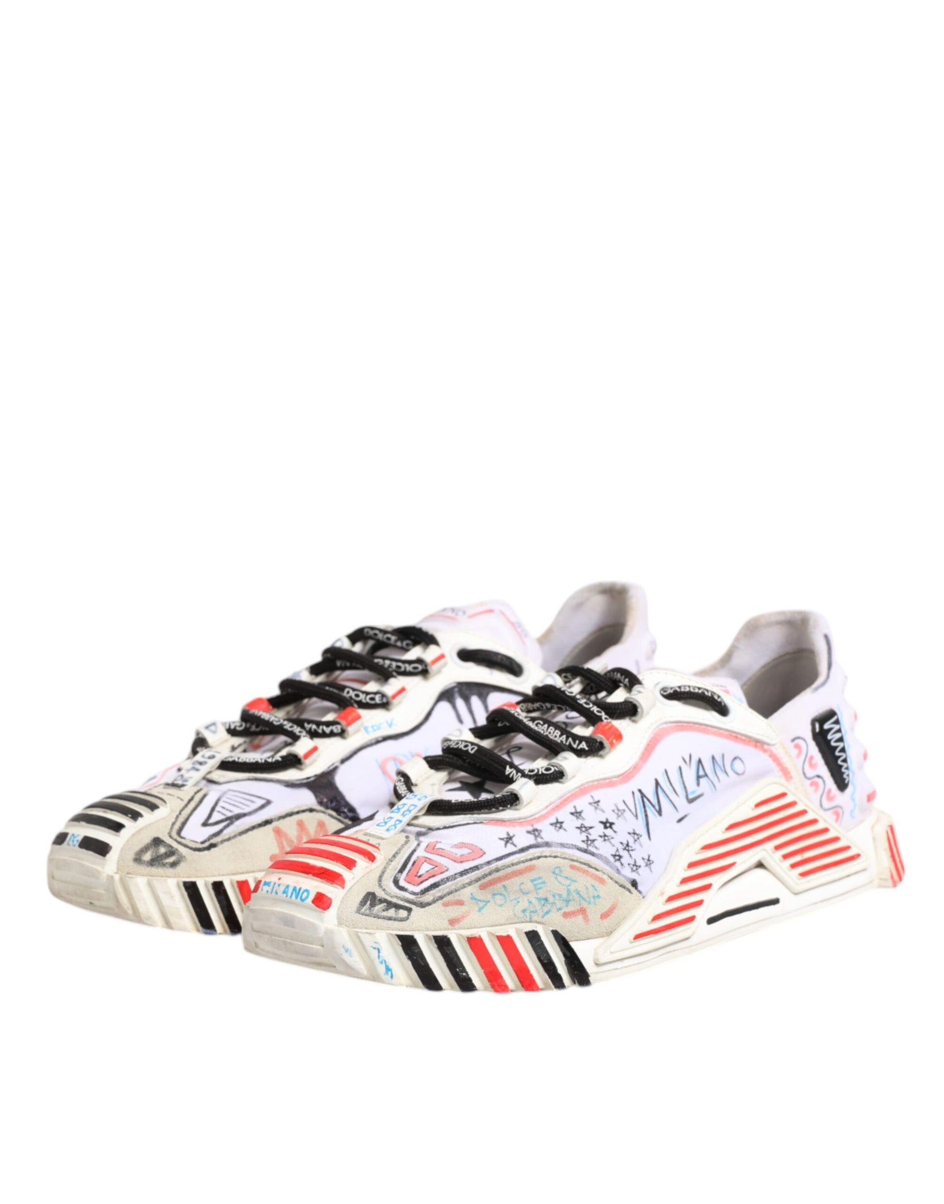 Mehrfarbige Wildleder-Stoff-NS1-Sneaker-Schuhe