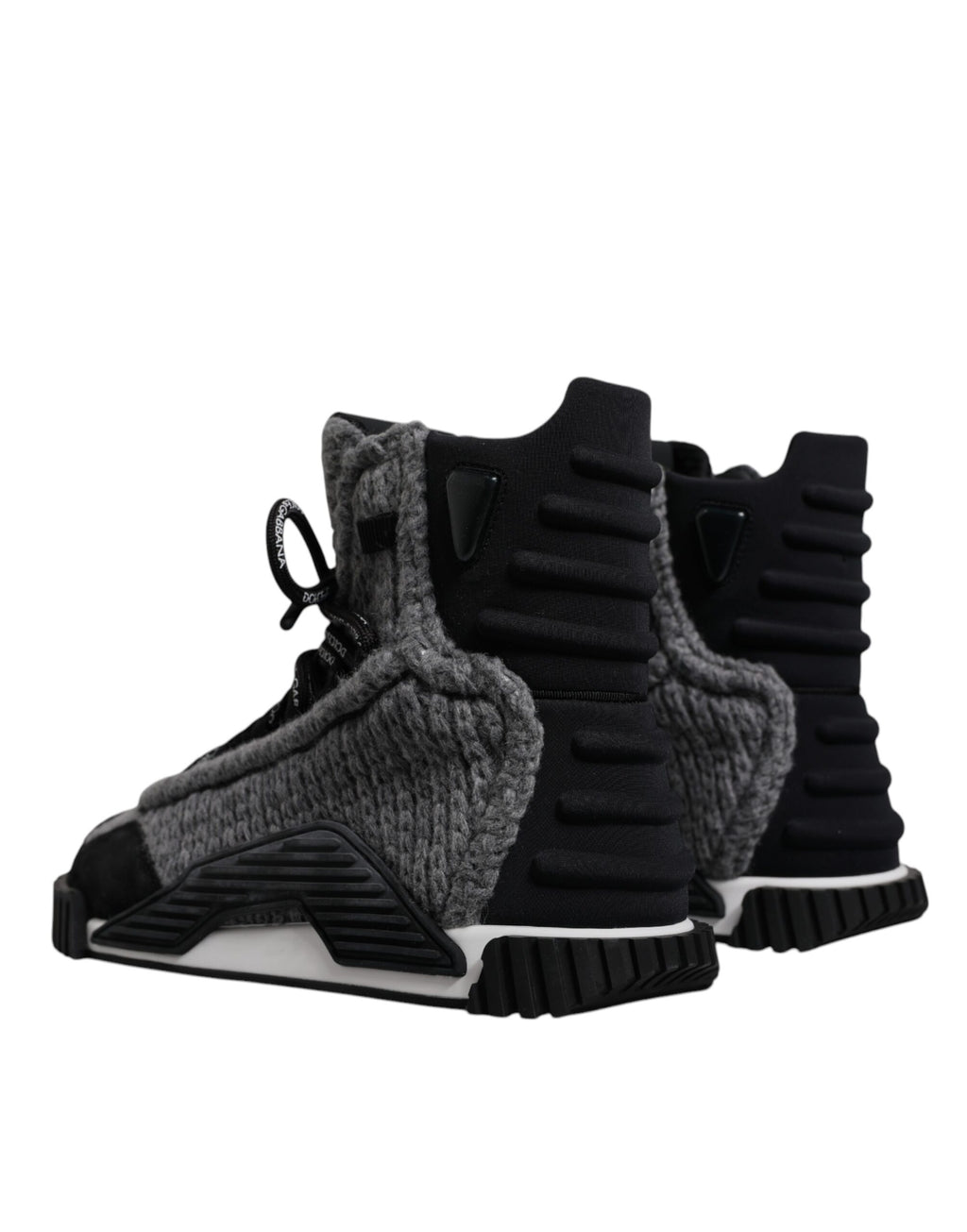 Grau Schwarz NS1 High Top Stiefel Sneakers Schuhe