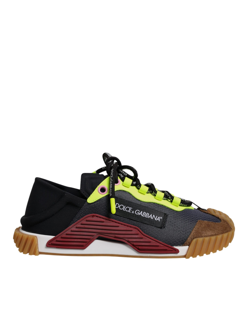 Mehrfarbige Nylon Low Top NS1 Sneakers Schuhe