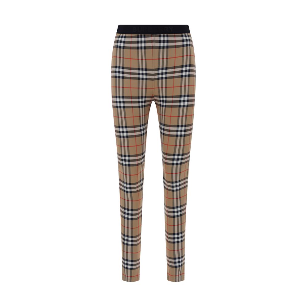 Leggings mit Archiv-Karomuster