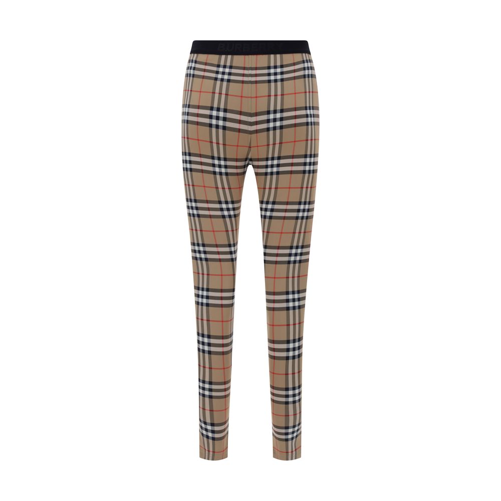 Leggings mit Archiv-Karomuster
