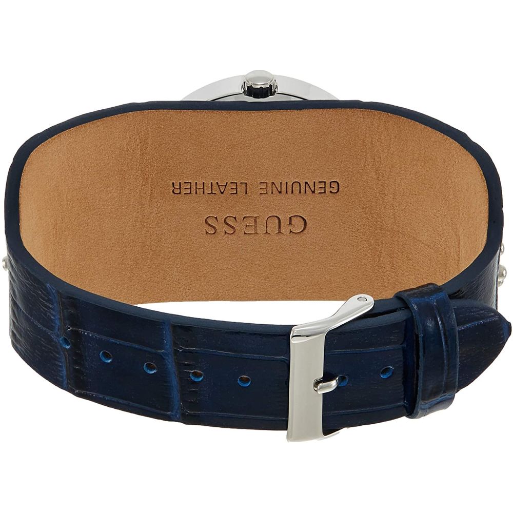 Blaue Lederuhr