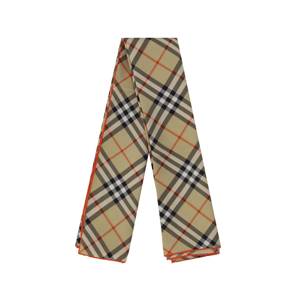 Check Archive silk Scarf