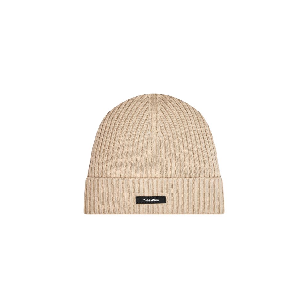 Beige Baseballmütze aus Bio-Baumwolle