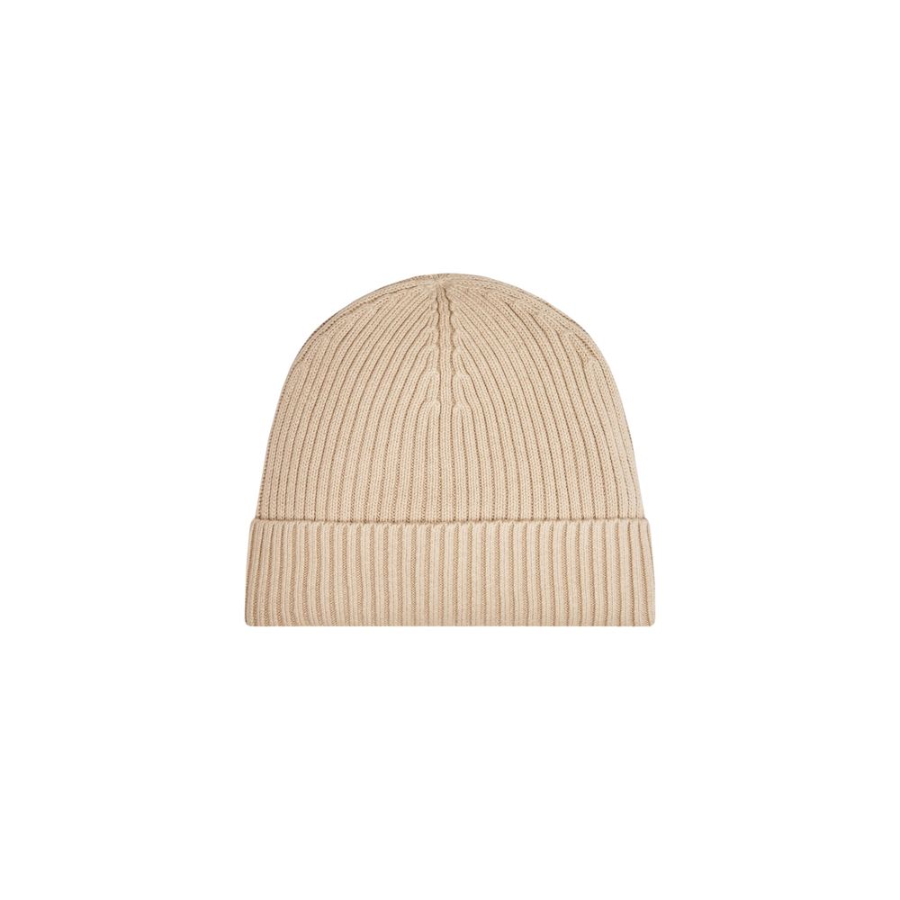 Beige Baseballmütze aus Bio-Baumwolle
