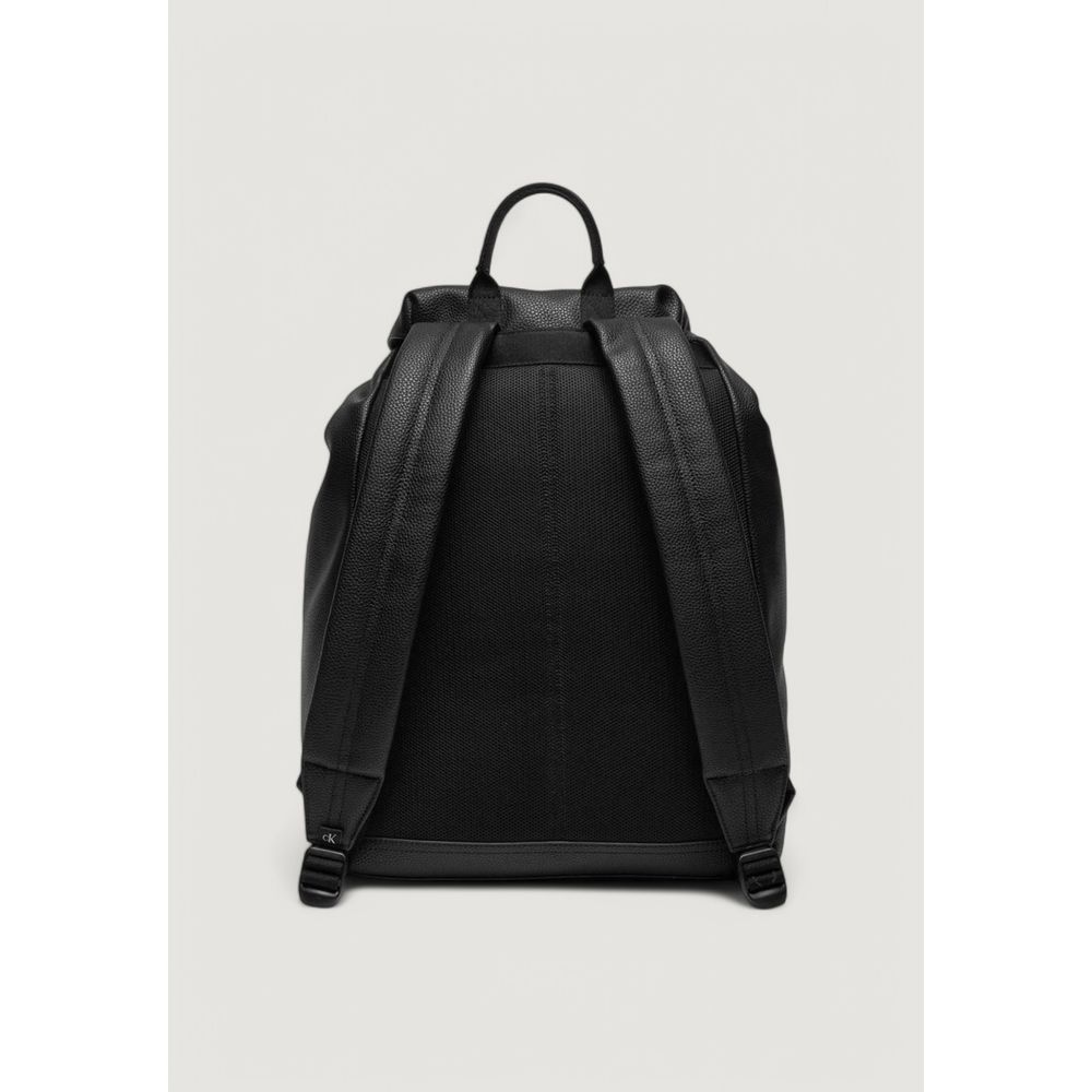 Schwarzer Polyethylen-Rucksack
