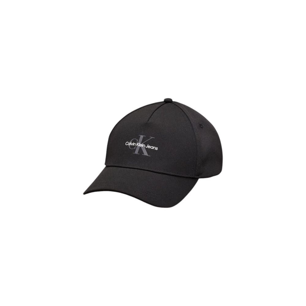 Schwarze Baseballmütze aus recyceltem Polyester