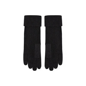 Schwarzer Kaschmirhandschuh