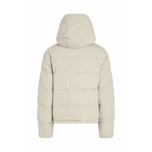 Beige Jacken und Mäntel aus recyceltem Polyester