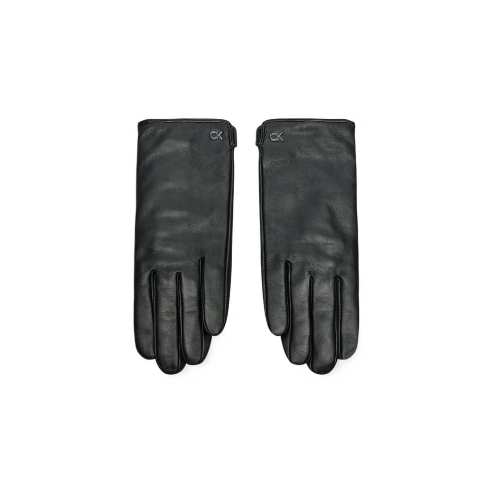 Schwarzer Lederhandschuh