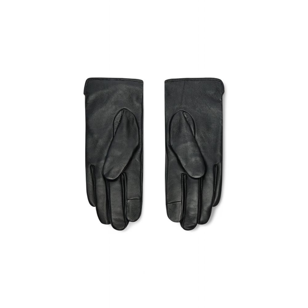 Schwarzer Lederhandschuh