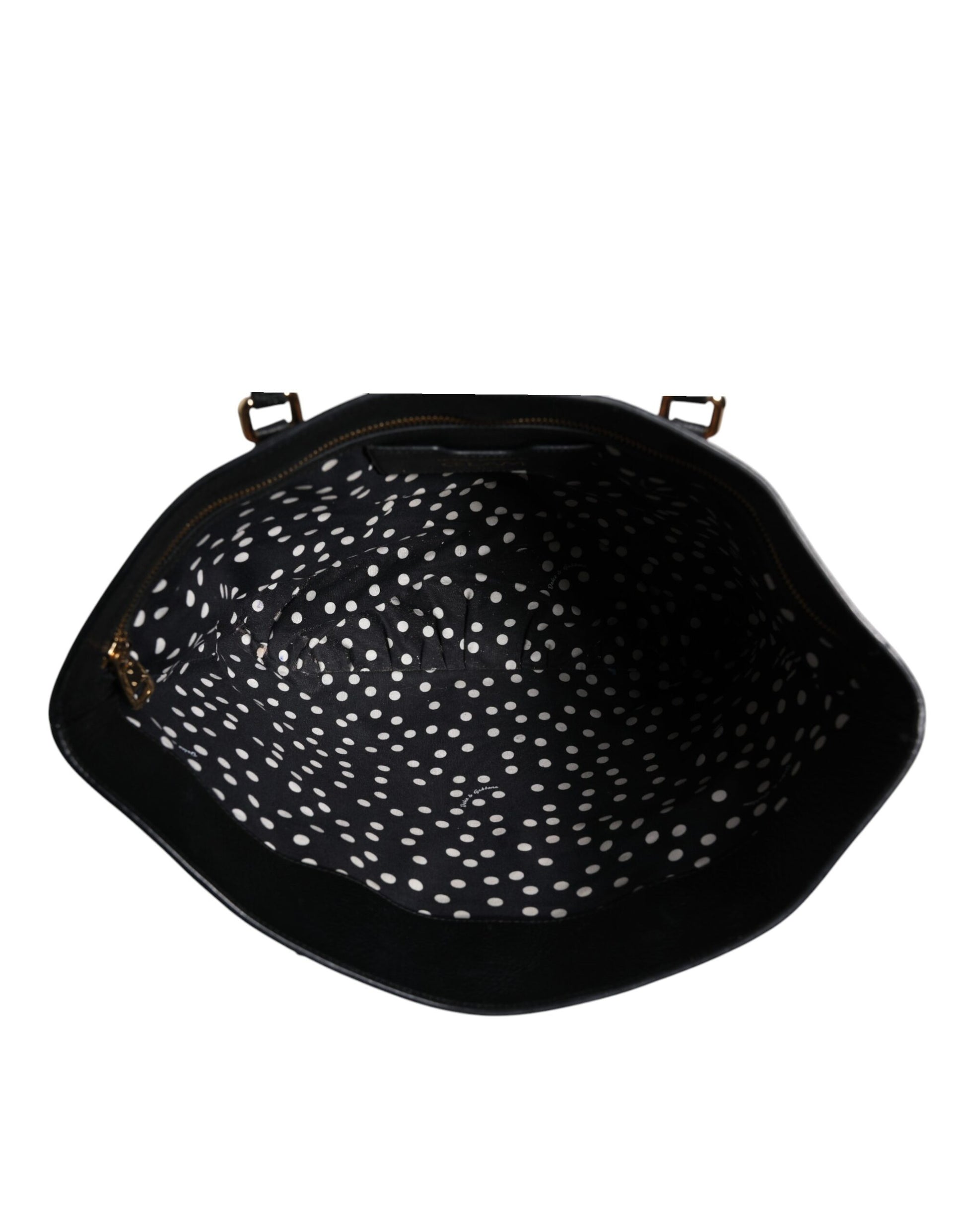 Braun-schwarze Schultertasche aus Kalbsleder mit Leopardenmuster