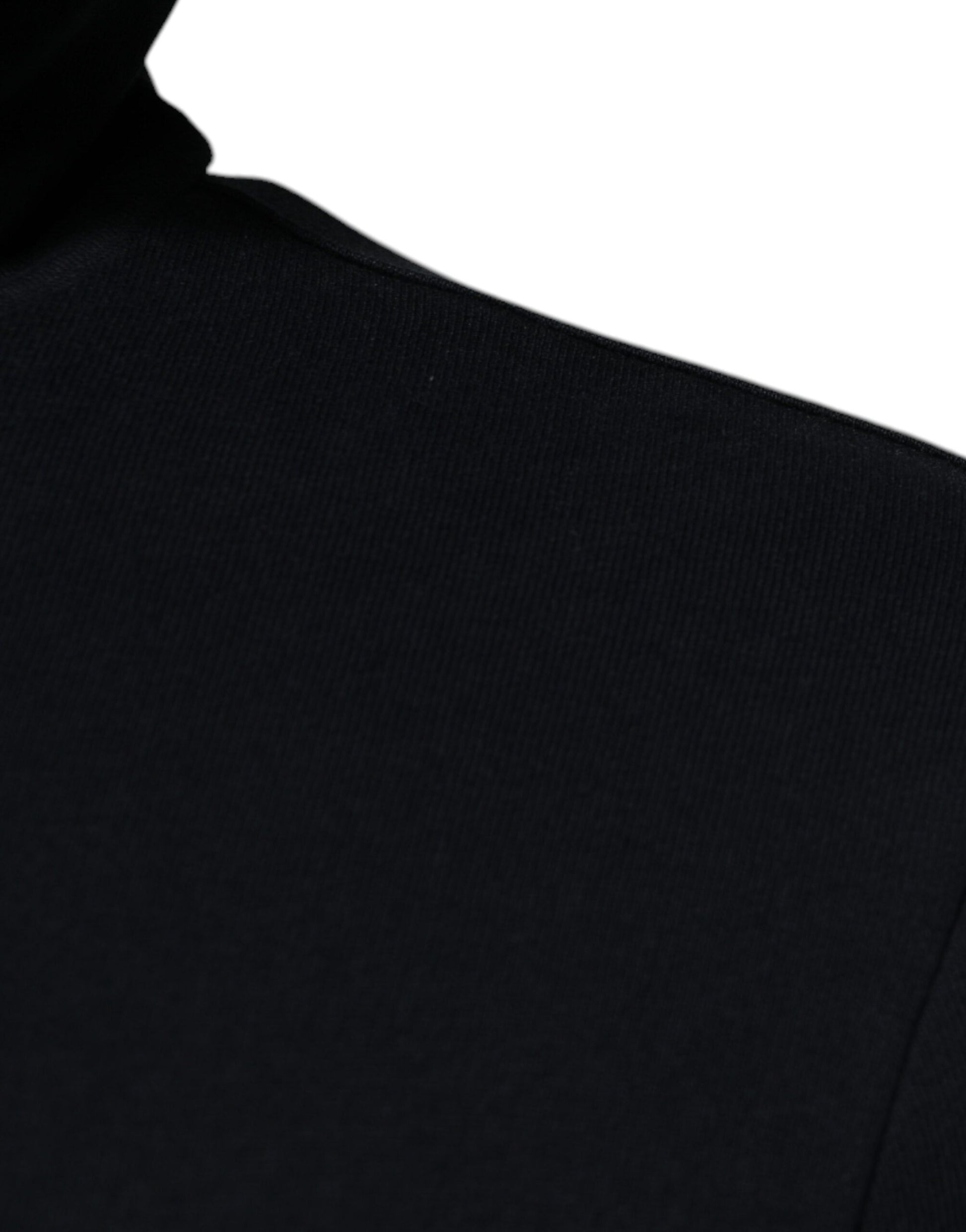 Dolce & Gabbana Blue Logo Full Zip Hooded Sweatshirt Sweater