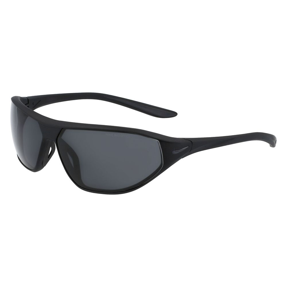 Schwarze Sonnenbrille mit Spritzguss-Optik