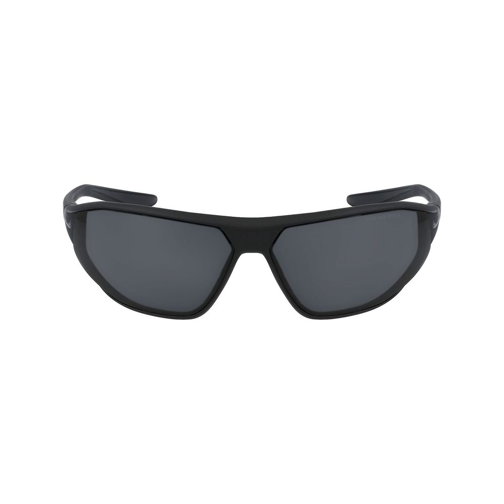Schwarze Sonnenbrille mit Spritzguss-Optik