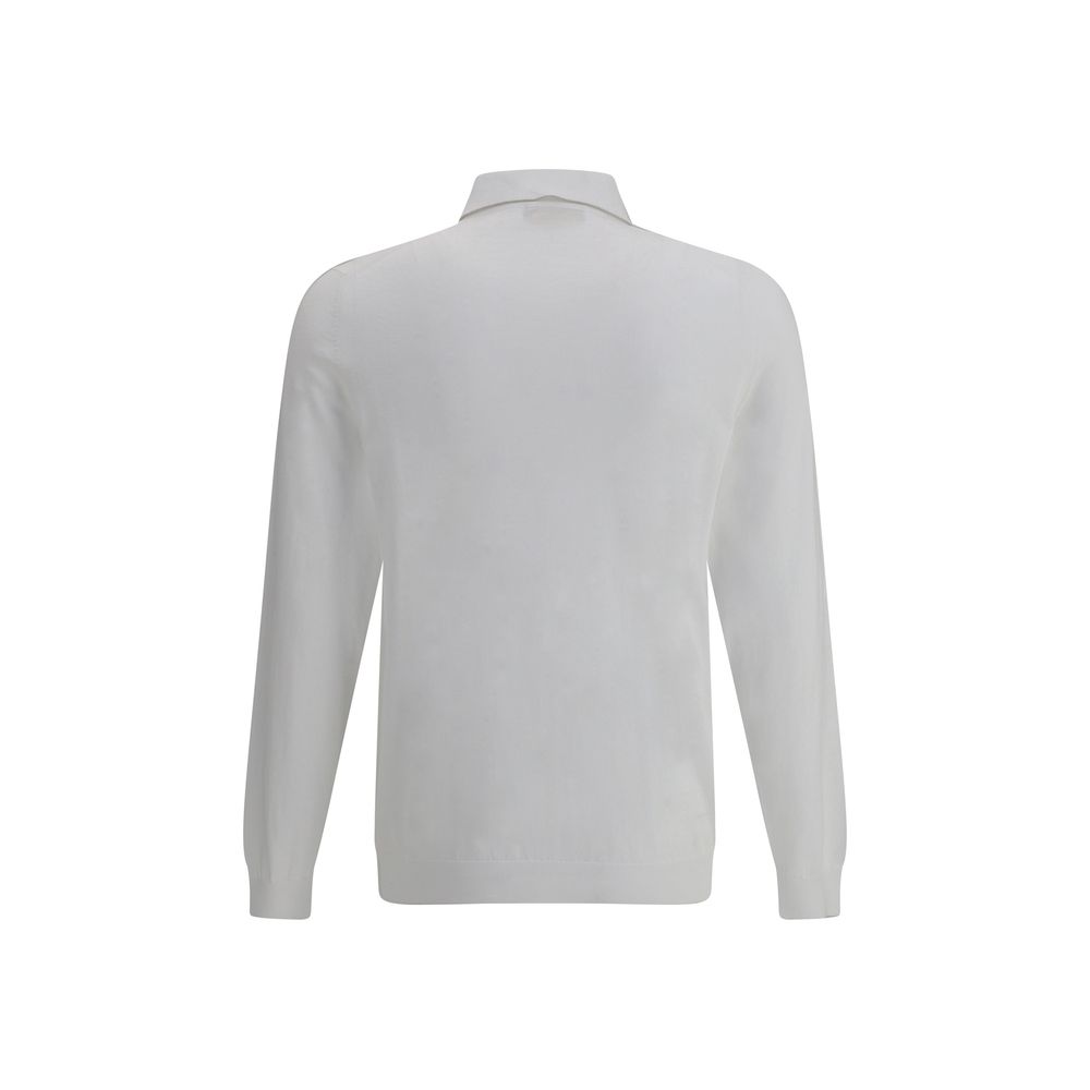 Langärmliges Poloshirt