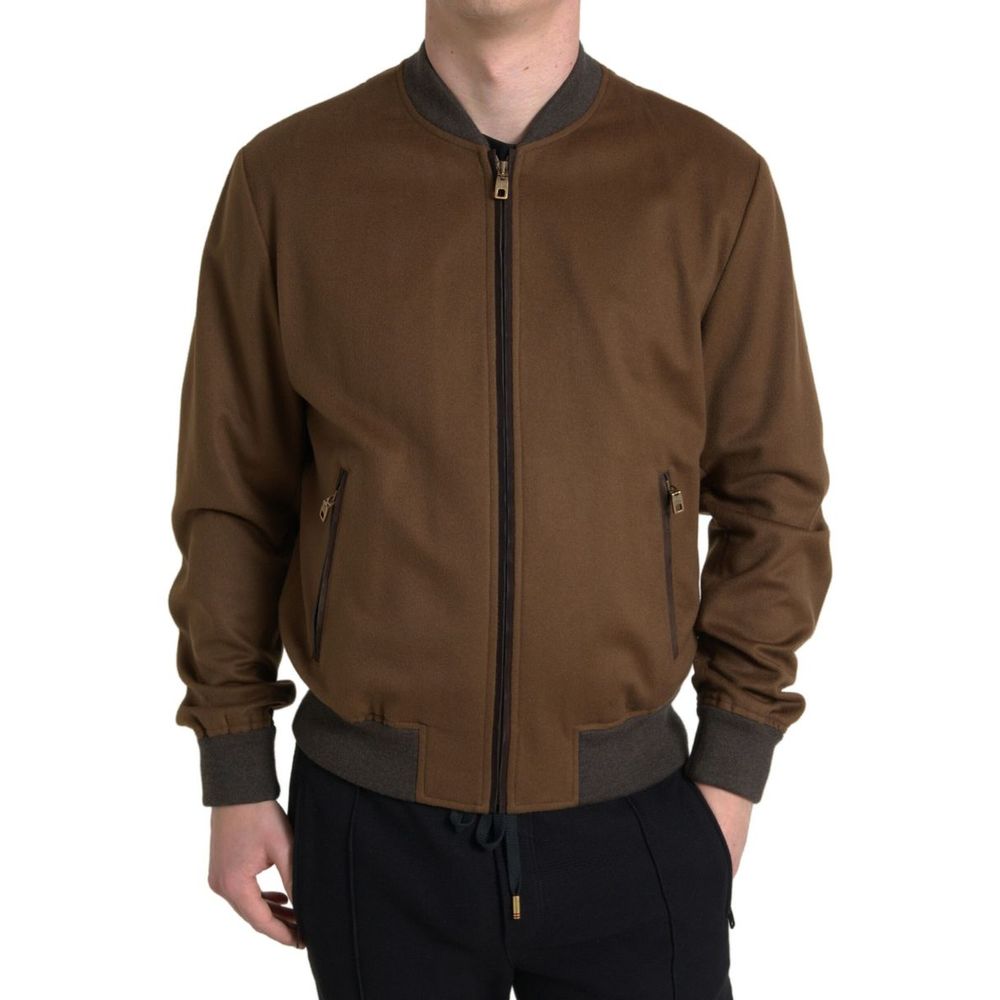 Braune Kaschmirjacke