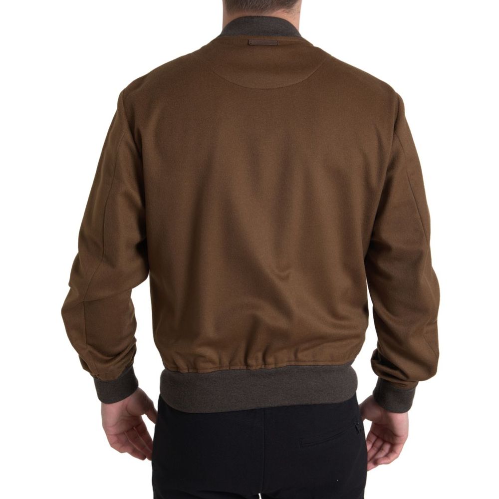 Braune Kaschmirjacke