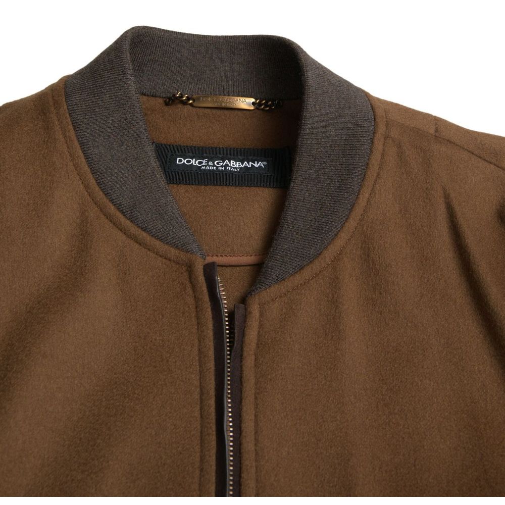 Braune Kaschmirjacke