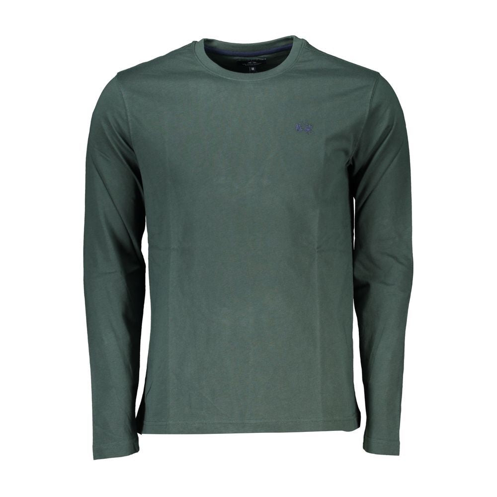 Grünes Baumwoll-T-Shirt