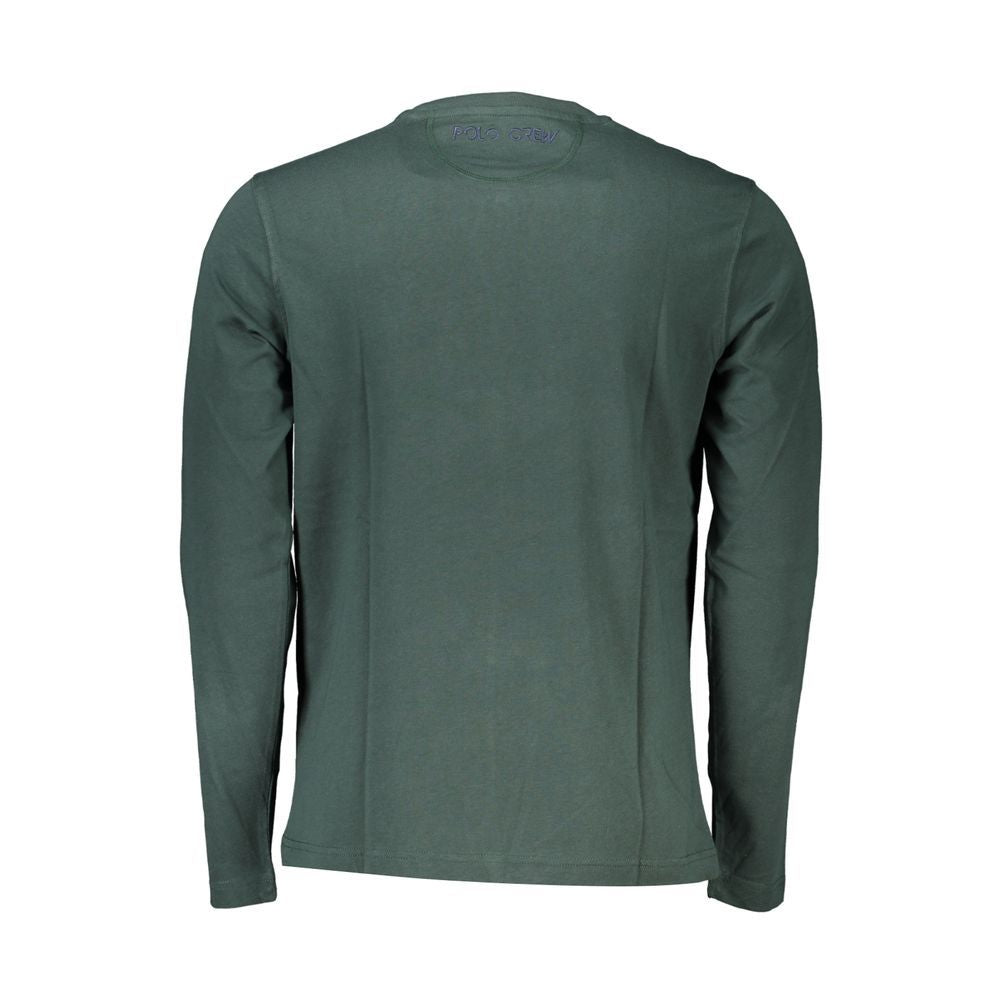 Grünes Baumwoll-T-Shirt