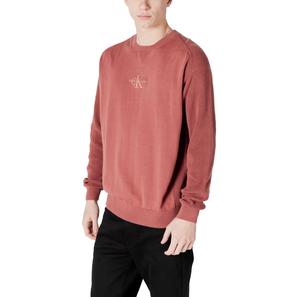 Roter Baumwollpullover