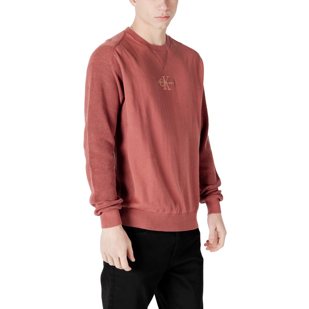 Roter Baumwollpullover