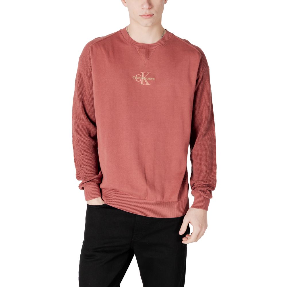 Roter Baumwollpullover