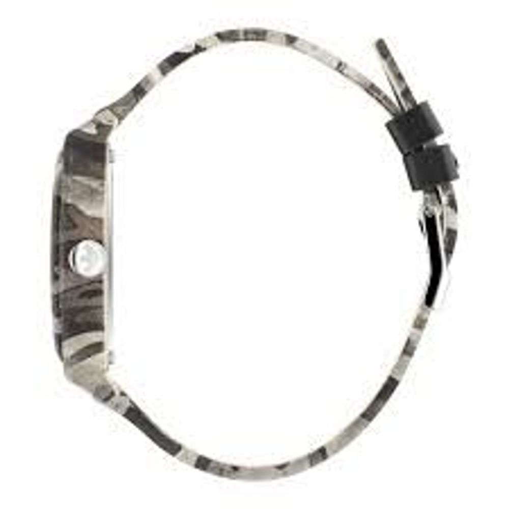 Mehrfarbige Uhr aus Synthetik