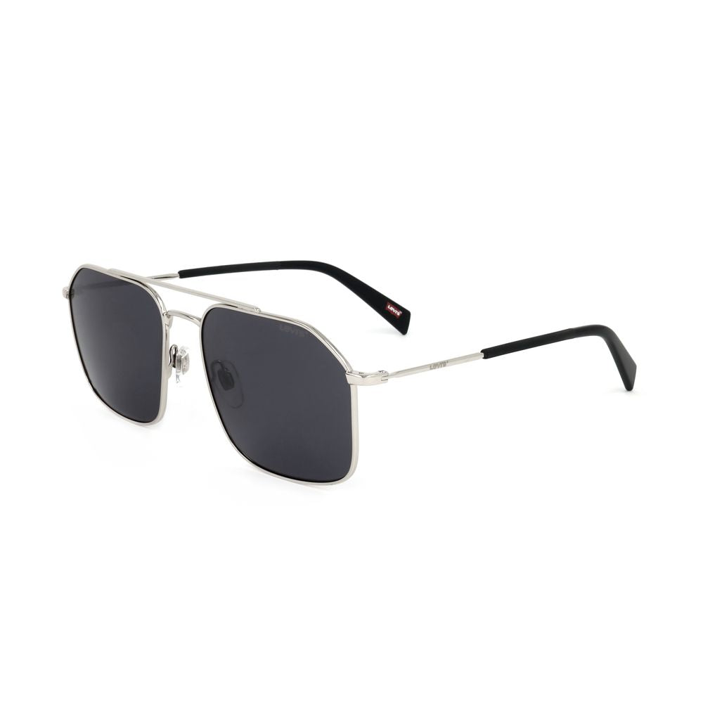 Schwarze Sonnenbrille aus Edelstahl