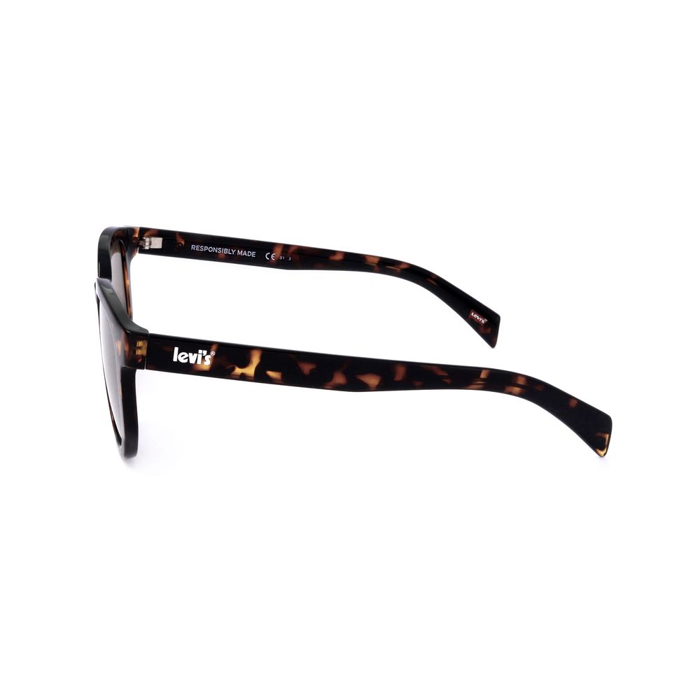 Schwarze Sonnenbrille aus Edelstahl