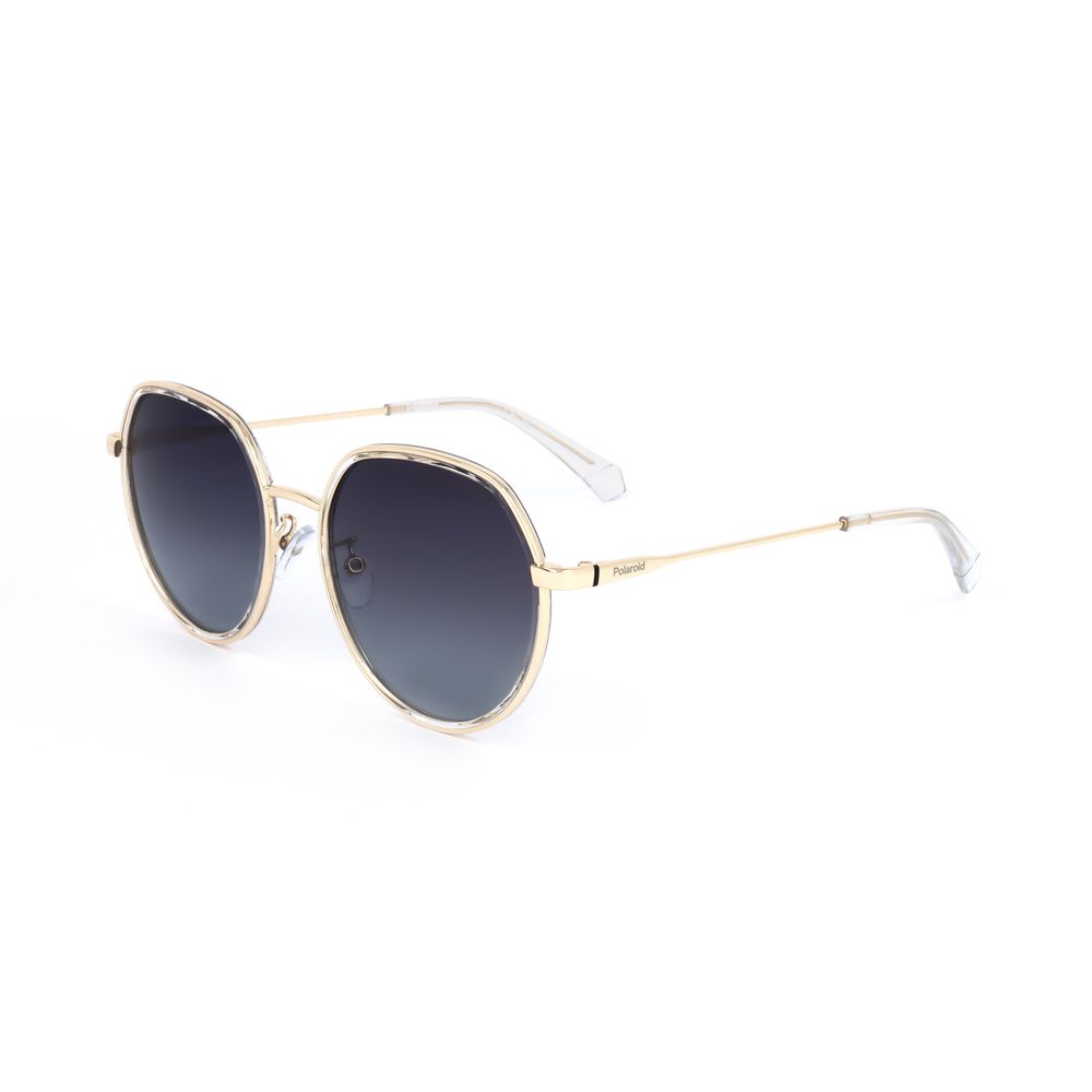 Goldene Sonnenbrille aus Edelstahl