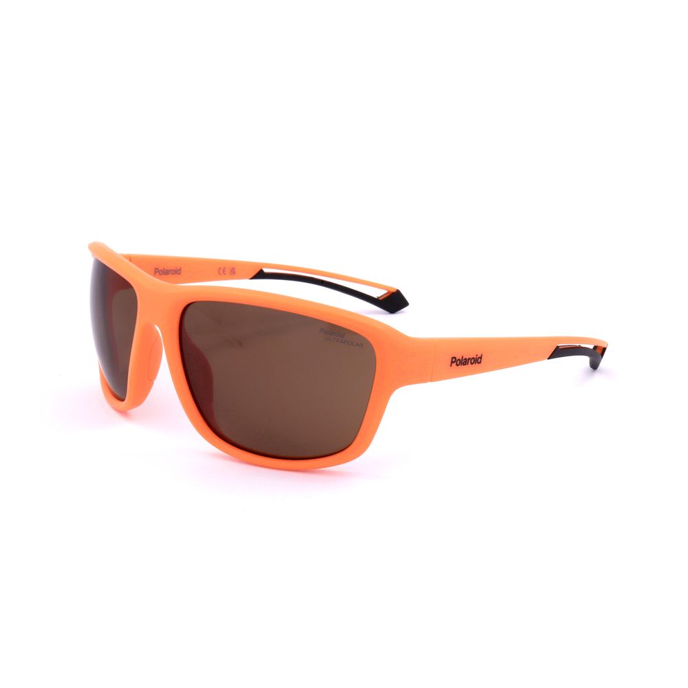 Orangefarbene Harz-Sonnenbrille