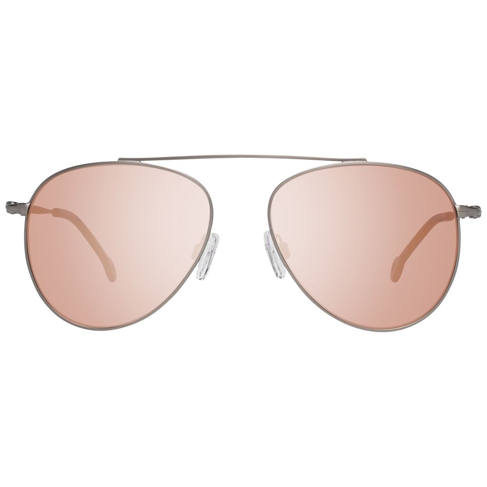 Graue Sonnenbrille aus Metall