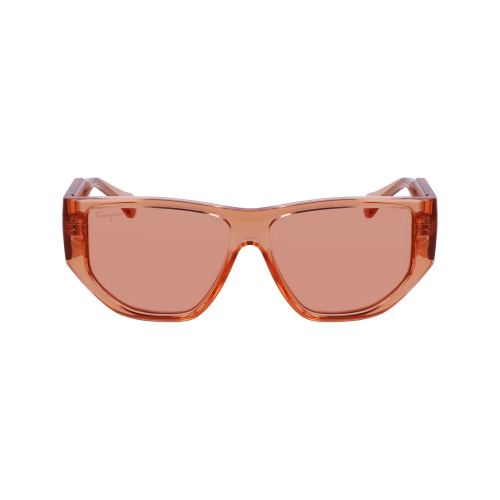 Orangefarbene Sonnenbrille mit Spritzguss