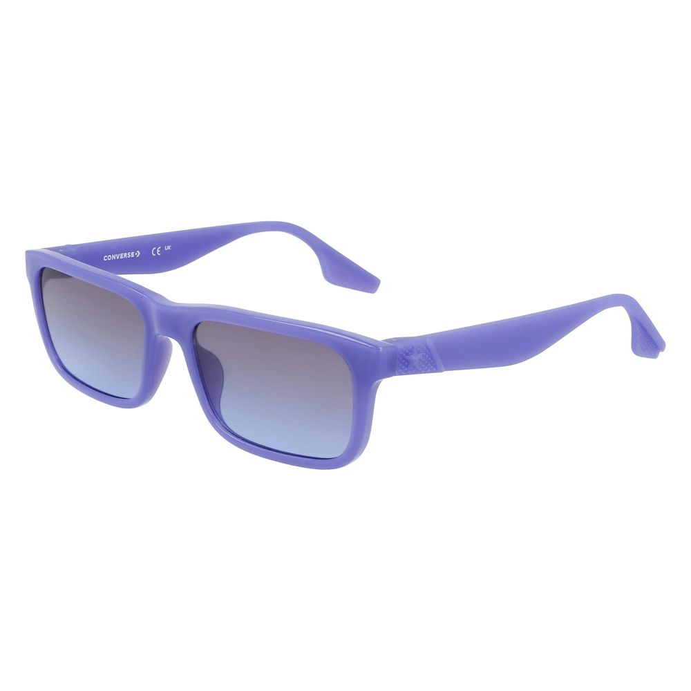 Lilafarbene Sonnenbrille mit Spritzguss-Optik